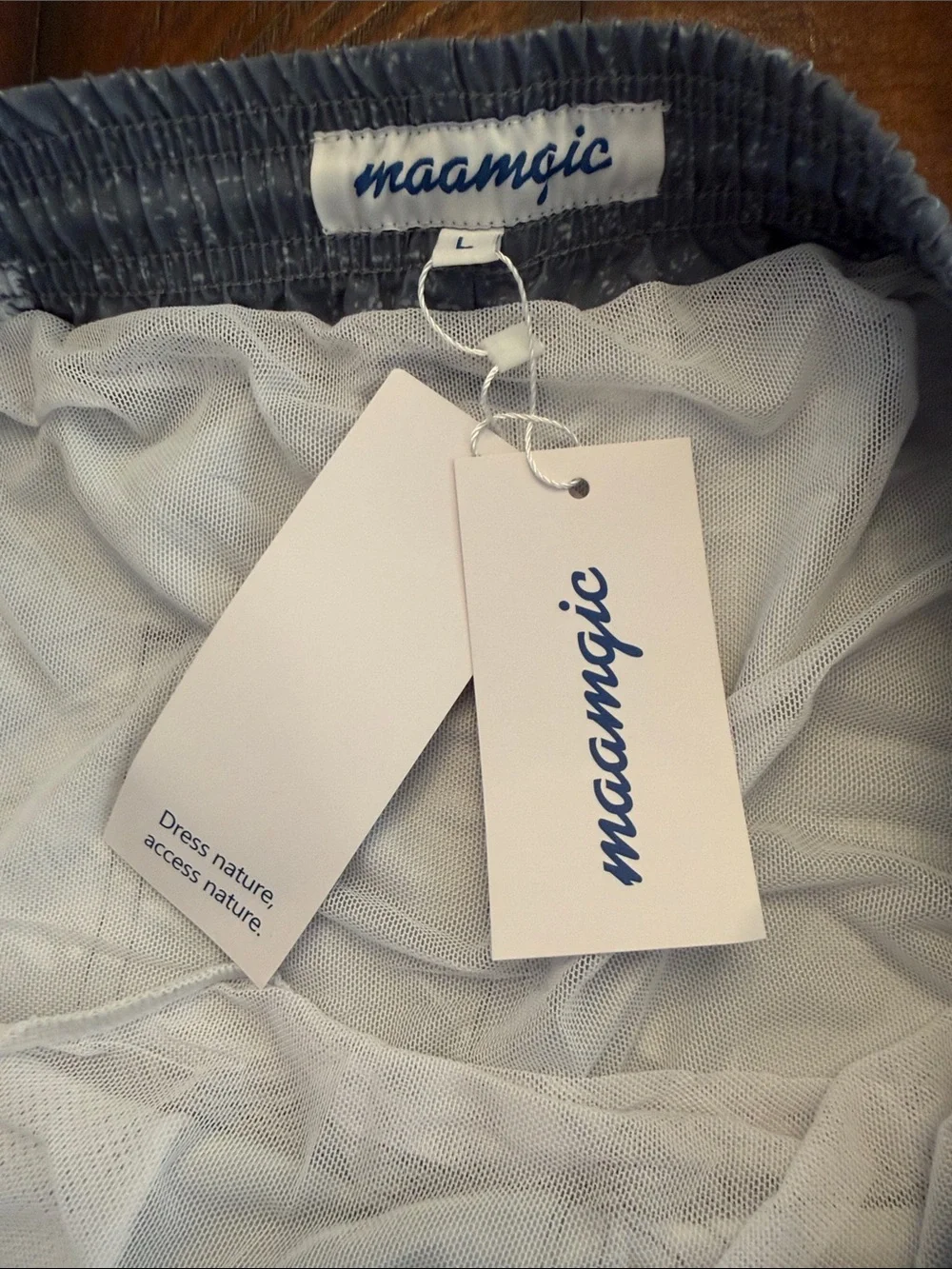 Maamgic men’s board shorts NWT
